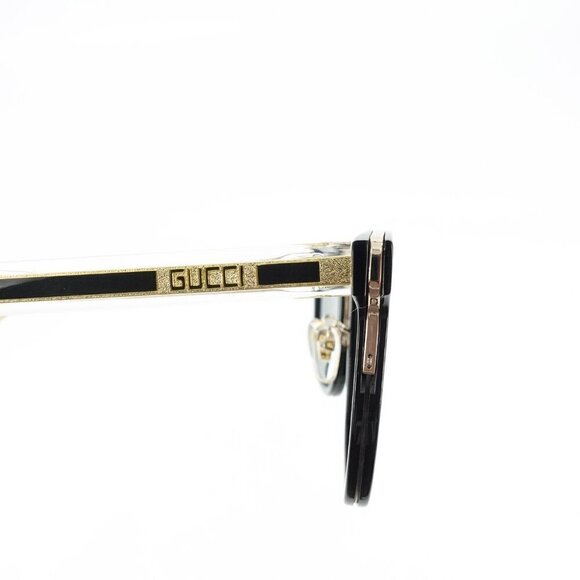 Gucci GG0563 Rectangular Frame Sunglasses Black Gray OS - Picture 6 of 16